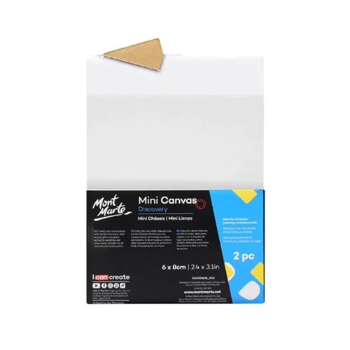 MONTE MART MINI CANVAS PANELS 6x8cm 2 piece(1)